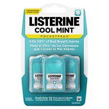 LISTERINE Coolmint Pocket pk 72: